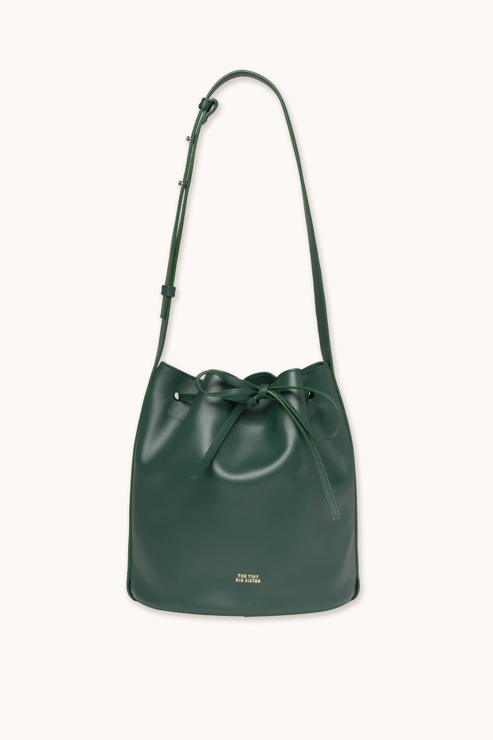 ANNE LEATHER MEDIUM BUCKET BAG