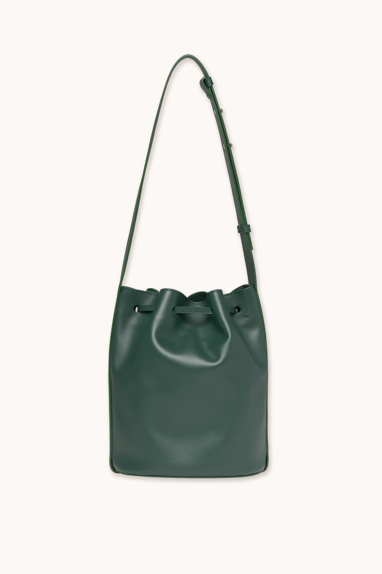 ANNE LEATHER MEDIUM BUCKET BAG