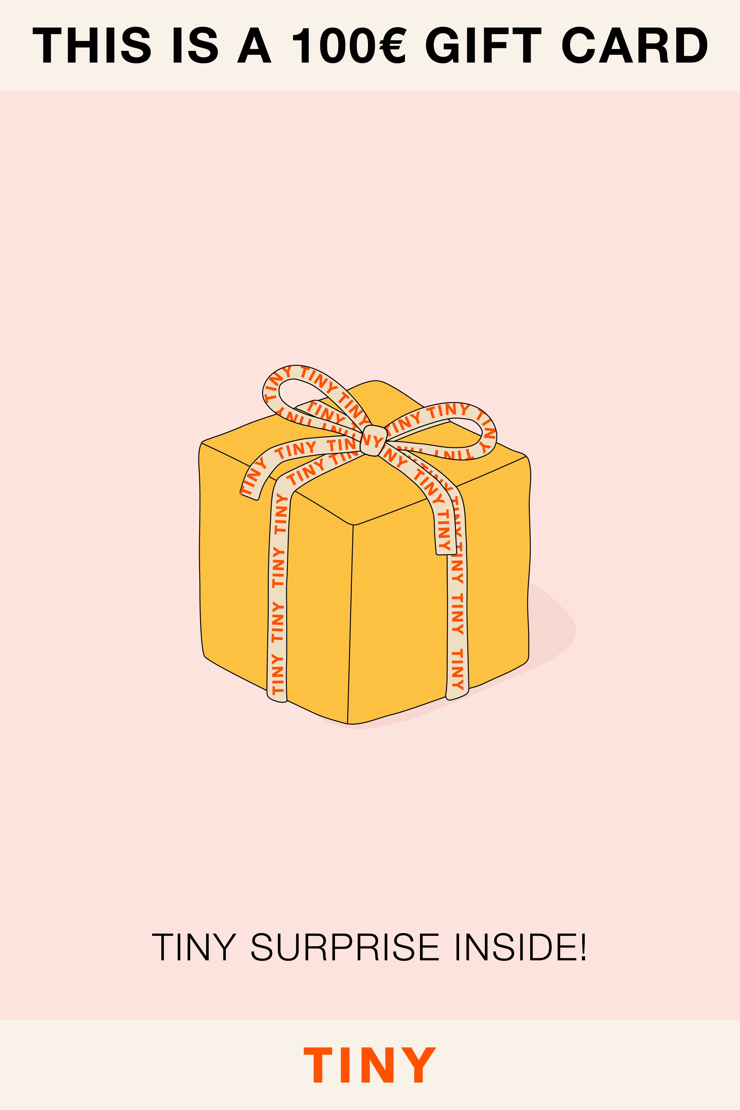 TINY GIFT CARD