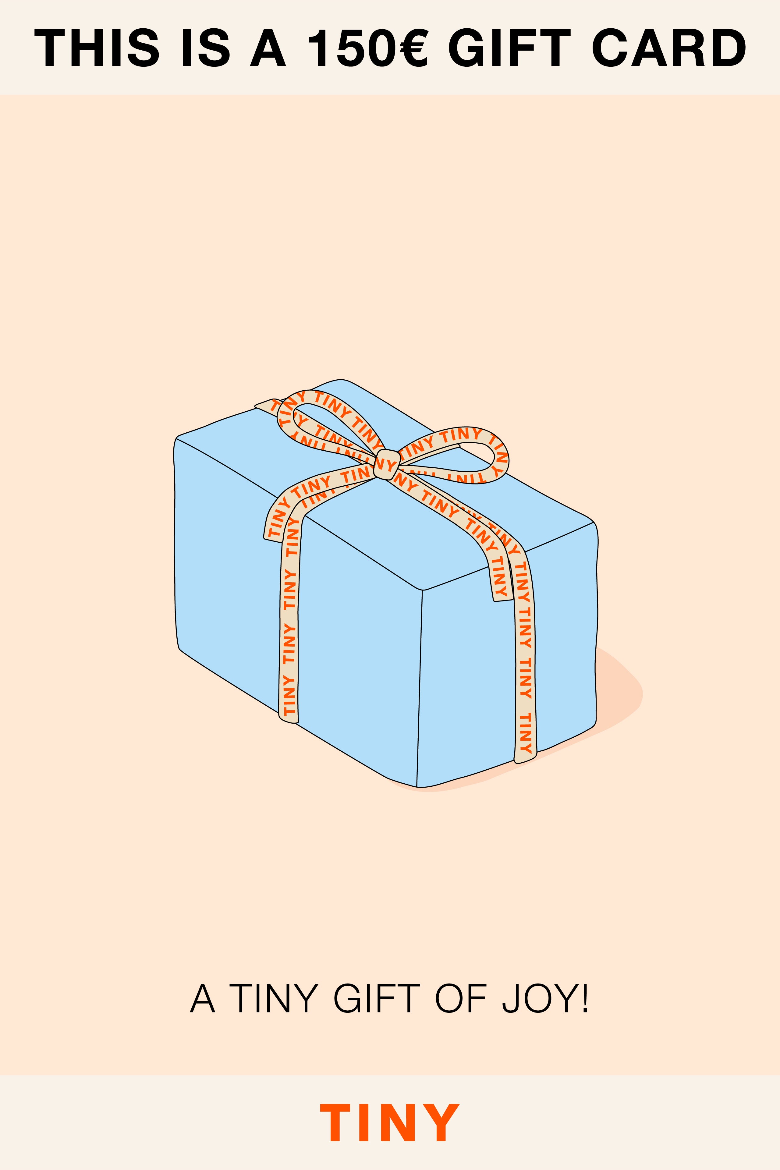 TINY GIFT CARD