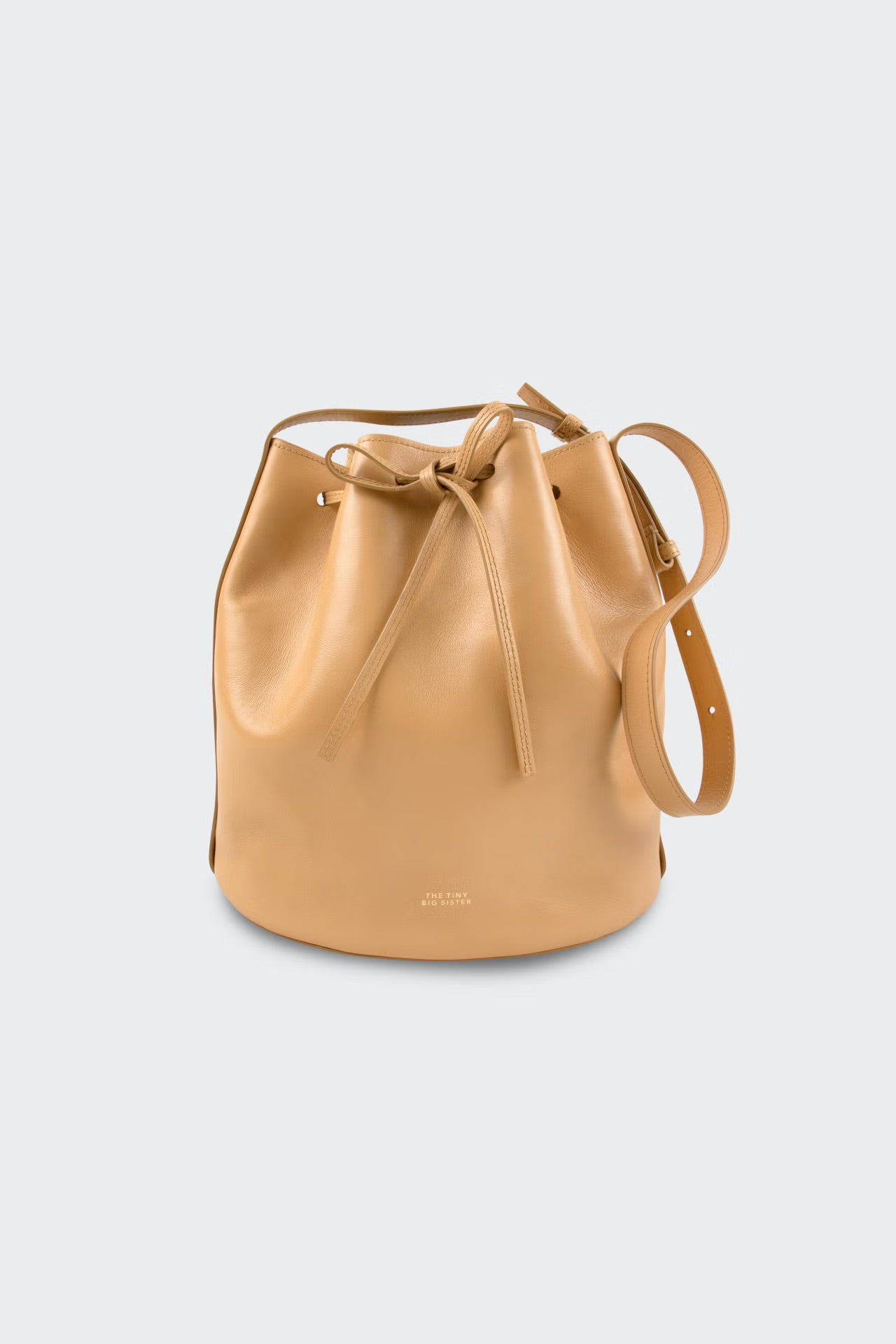 ANNE LEATHER BUCKET BAG