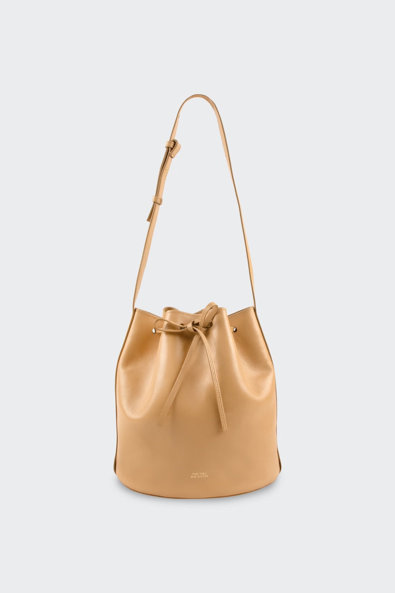 ANNE LEATHER BUCKET BAG